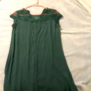 Green dress from Francesca’s